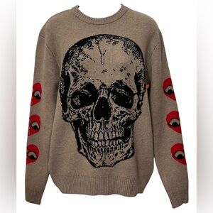 NWT Men’s RHSTR Skull Sweater